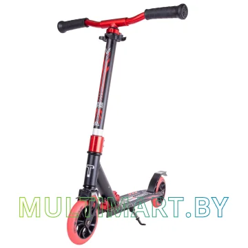 Самокат Tech Team Jogger 145 2022 (черный/красный)